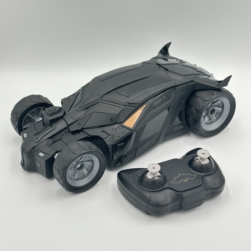 Spin Master Batman Batmobile RC Remote Control Car Battery Operated TESTED!